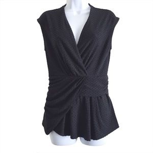 DELETTA ANTHROPOLOGIE Swiss Dots Sleeveles…